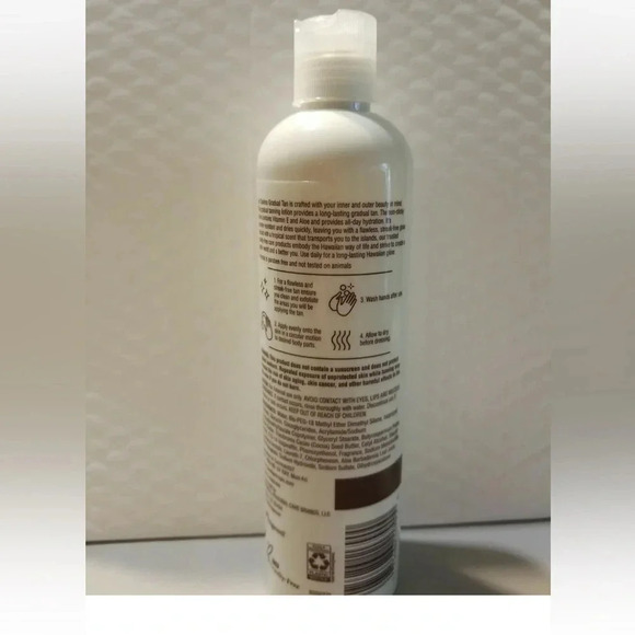 Hawaiian Tropic Sunless Tan Gradual Tanning Lotion, 12.6 Ounces NEW Hydration - Picture 2 of 3